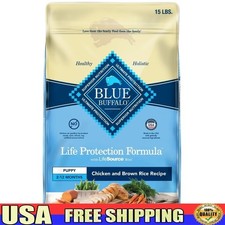 Puppy Dry Dog Food Chicken Brown Rice DHA ARA Natural Nutrition Kibble New