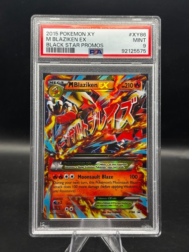 M Blaziken-EX graded PSA 9 for sale on eBay