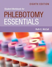 Student Workbook for Phlebotomy Essentials 8th Edition Paperback