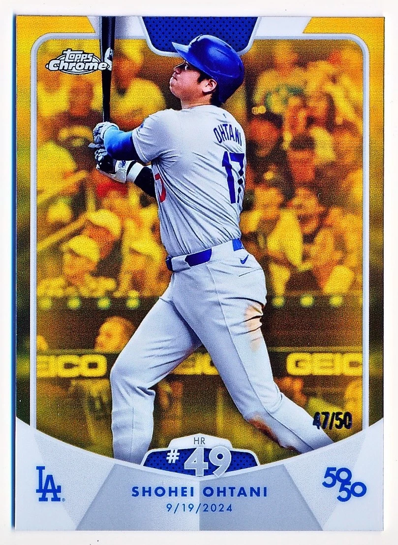 2024 Topps 50/50: Shohei Ohtani - Shohei Ohtani #99 for sale | eBay