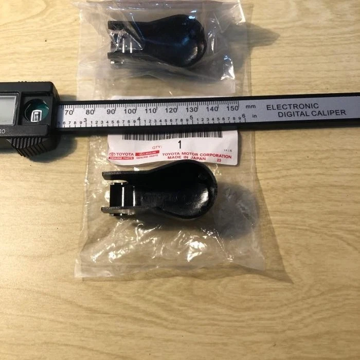 2pc 85195-95700 GENUINE TOYOTA LAND CRUISER OEM WIPER ARM COVER SET FJ40 BJ40 Foto 4 de 4