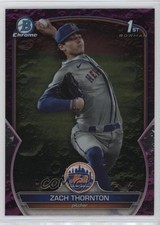 2023 Bowman Draft Chrome Fuchsia Lunar Refractor /199 Zach Thornton #BDC-187 xb2