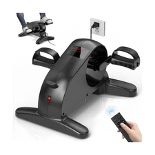 Motorized Mini Exercise Bike Electric Pedal Exerciser for Seniors，U... Fa