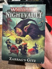 ZARBAG'S GITZ WARHAMMER AGE OF SIGMAR UNDERWORLDS NIGHT VAULT NIGHT GOBLINS NUOVO