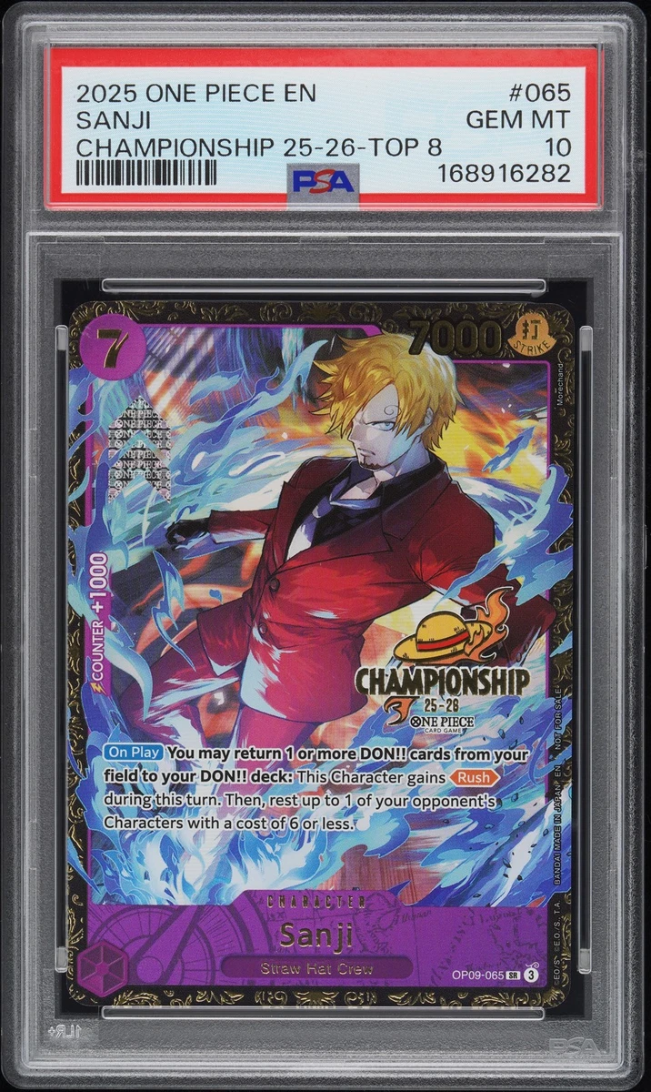 Sanji OP09-065 One Piece Promotion Cards for sale | eBay
