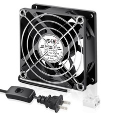 EC 80mm x 25mm Small 3 Inch Muffin Axial Cooling Fan 110V 120V 220V 240V...