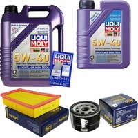Inspektionskit Filter Liqui Moly ÖL 6L 5W-40 FüR Renault ScéNic II JM0/1_ 1.6