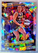 Maddy Westbeld 2025 Panini Prizm WNBA Cracked Ice Prizm Rookie Card -#138 Sky