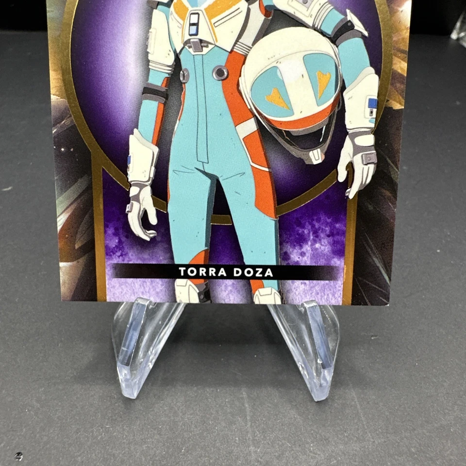 Torra Doza 2022 Topps Star Wars Masterwork PURPLE 02/50 Parallel Card #78 - Image 4 of 4