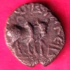 ANCIENT INDIA RARE COPPER COIN  #N22