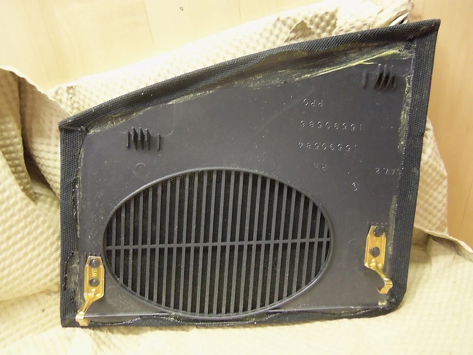 NOS 原始设备制造商 OE 81 82 雪佛兰 GMC G10 G20 G30 扬声器 BEZEL,深灰色,14026004 ‘ — 第 2/2 张图片