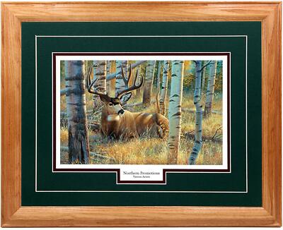 Northern Promotions Mule Deer ''Afternoon Siesta'' Big Game Hunting Man Cave