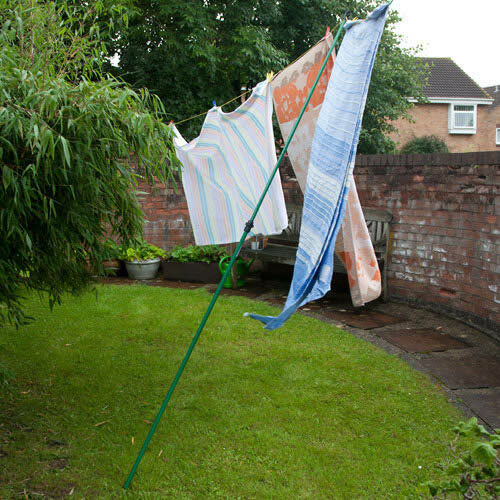 2.7m HEAVY DUTY EXTENDABLE TELESCOPIC WASHING PROP LINE eBay