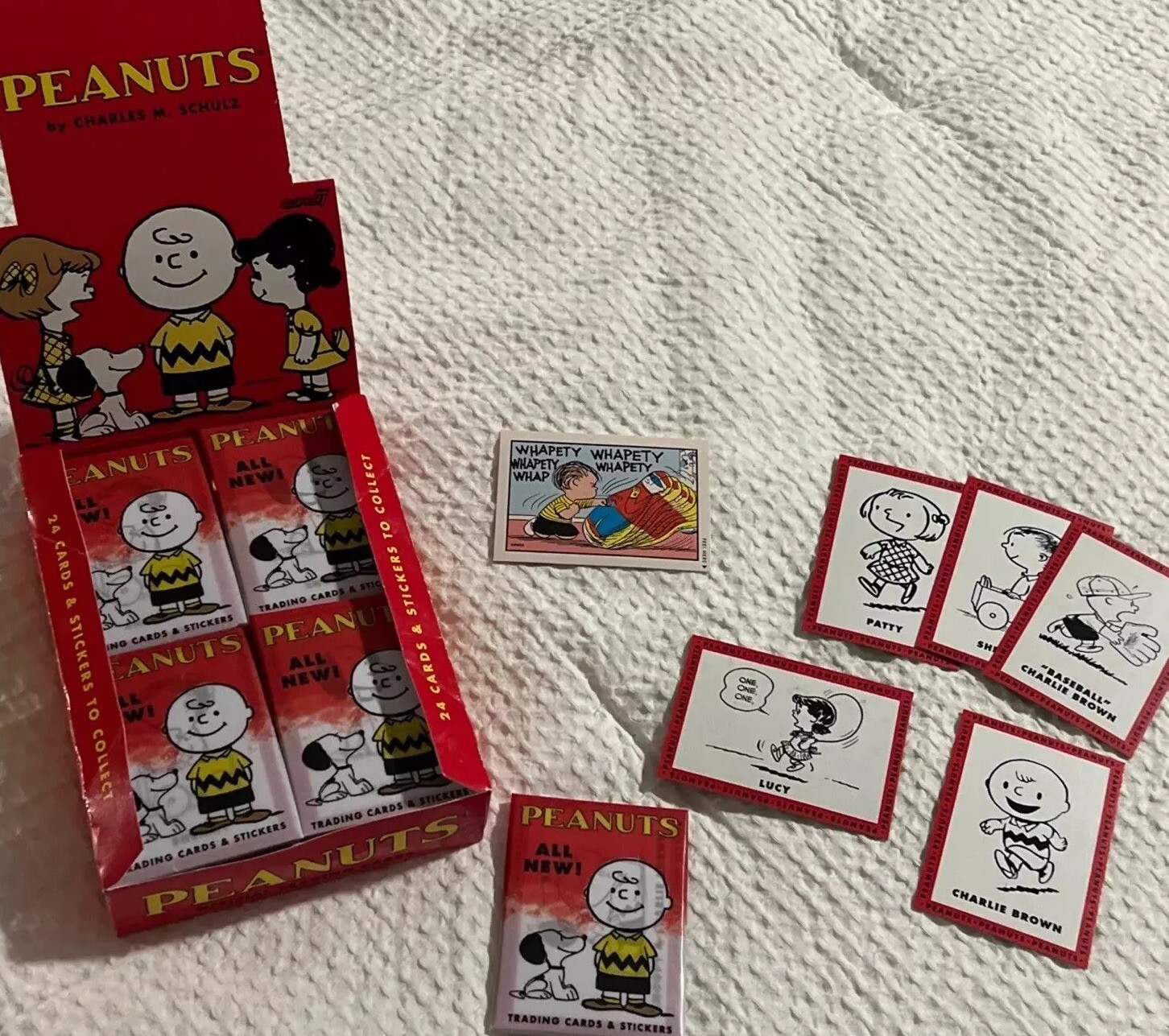 🎄🔥SDCC 2024 PEANUTS • SAN DIEGO COMIC CON Trading Cards Stickers Super7 Snoopy