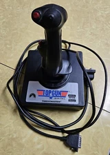 Official TOP GUN Digital Thrustmaster Joystick 15pin Paramount  Untested 