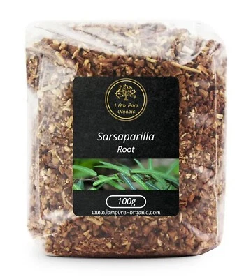I AM PURE ORGANIC Sarsaparilla Root Tea Indian | Hemidesmus Indicus | 100% Natural dried Root 100g
