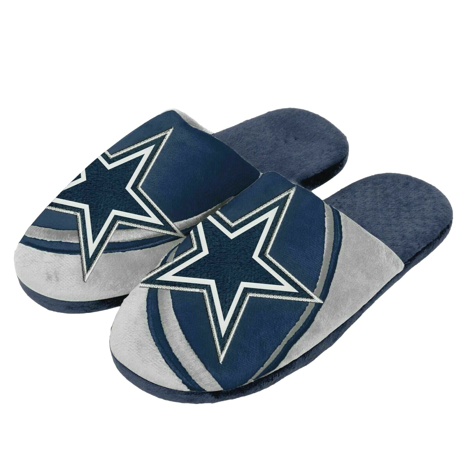 NFL Dallas Cowboys Men’s Slide Slippers Tonal New