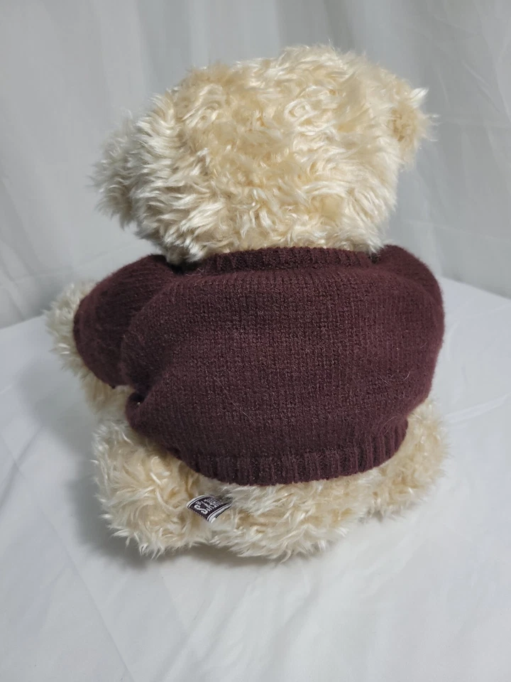 Hershey's Teddy Bear Salsicha Bege NYC Times Square Pelúcia 11” Brinquedo 2002 - Imagem 3 de 4