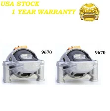 2PCS FRONT L & R MOTOR MOUNT FIT 2010-2017 Audi A5 Quattro Coupe 2.0L 4WD - Auto
