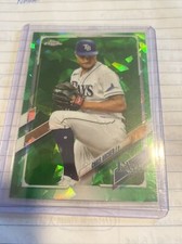 CHRIS ARCHER 2022 Topps Chrome Update Sapphire Green Refractor #/50