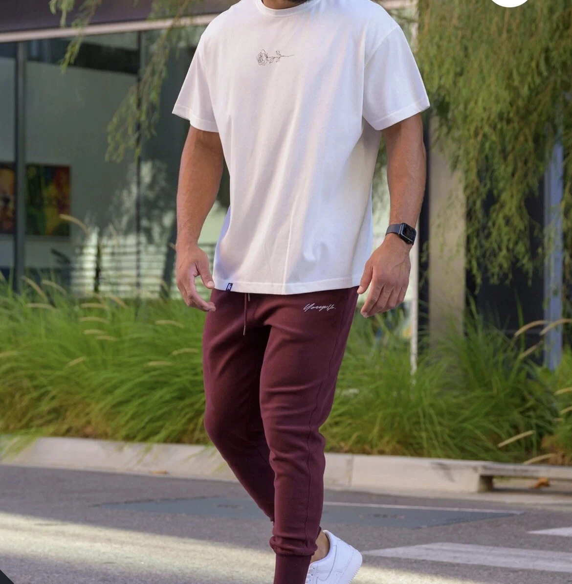 YoungLA cloud joggers 2XL ***Sold Out*** Model 228 Color:Wine