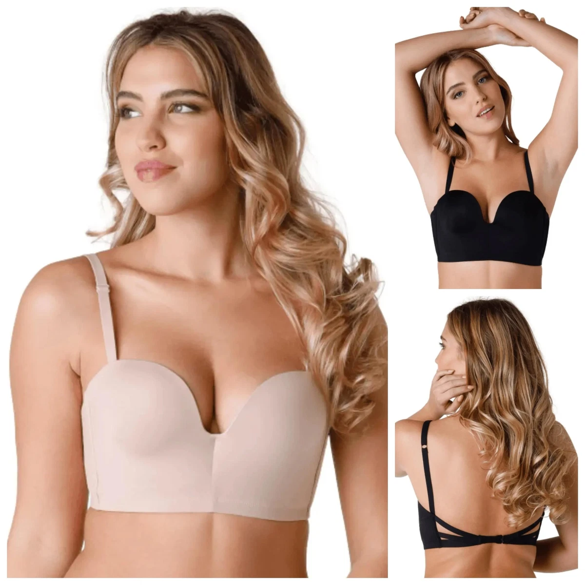 Wonderbra Ultimate Strapless Bra W032D Underwired Padded