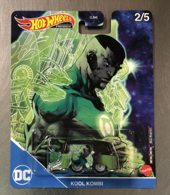 HOT WHEELS PREMIUM DC COMICS KOOL KOMBI 1/64 SCALE REALRIDERS TIRES FREE SHIP