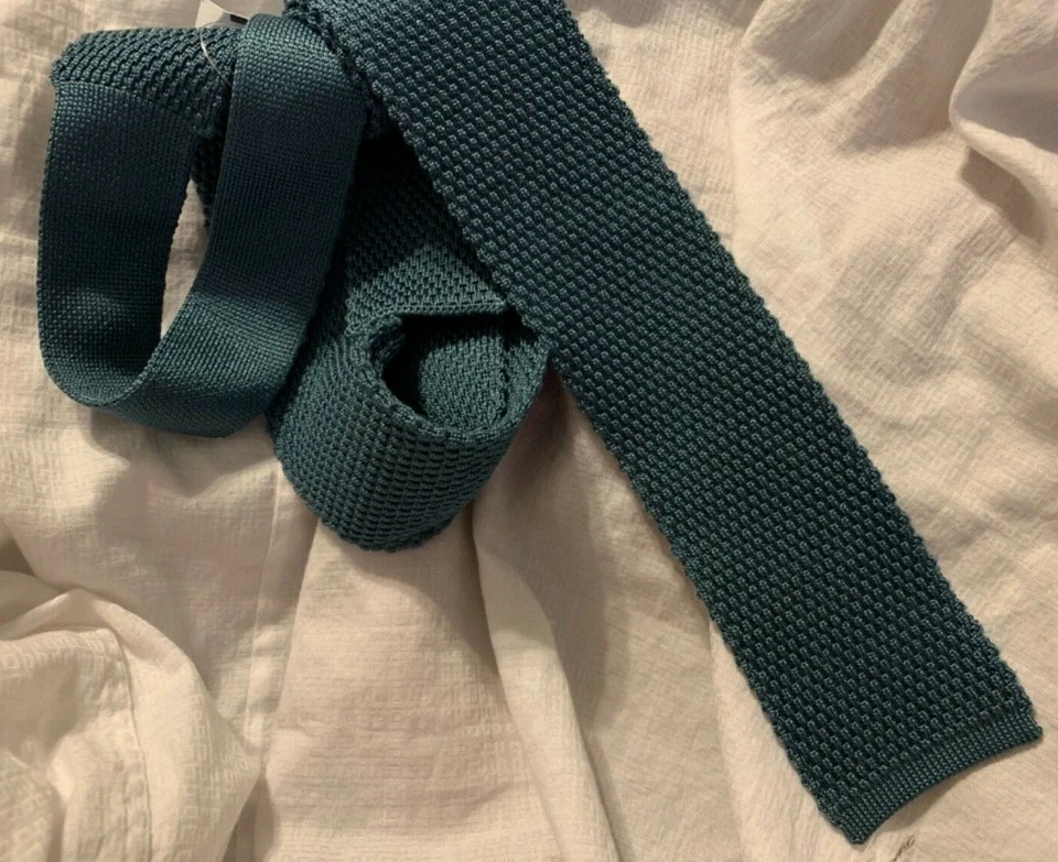 BRIONI 领带意大利制造编织丝绸领带 MSRP 240 美元! — 第 3/4 张图片