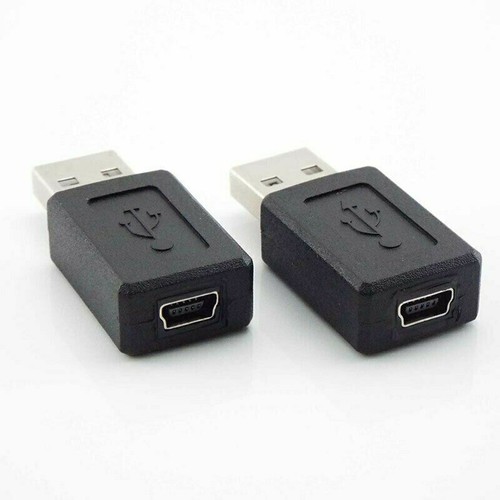 USB2.0 A Type Male to Mini USB Type B. Female Connector Adapter Converter - Picture 4 of 9