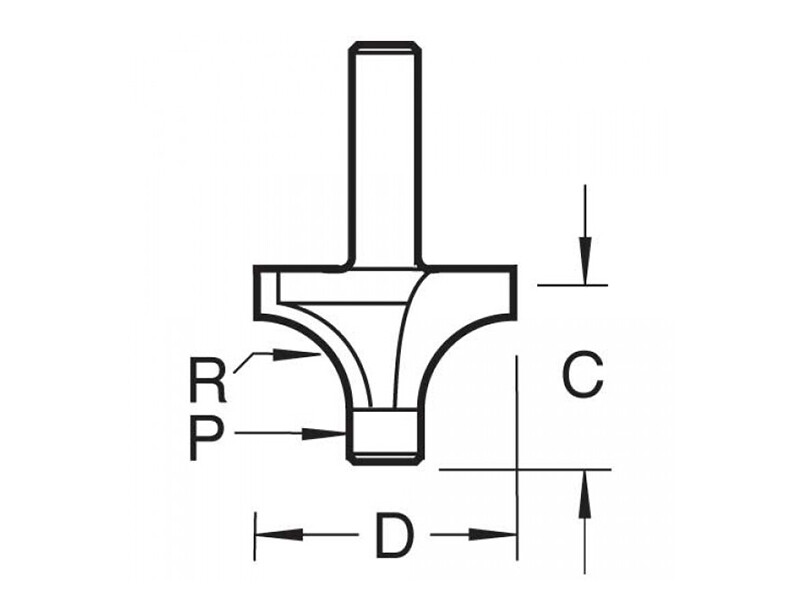 Trend 7E/3 X 1/4 TCT Stecknadel Geführt Rund Über 8.0mm Trend 7E/3 X 1/4 TCT Stecknadel Geführt Rund Über 8.0mm
