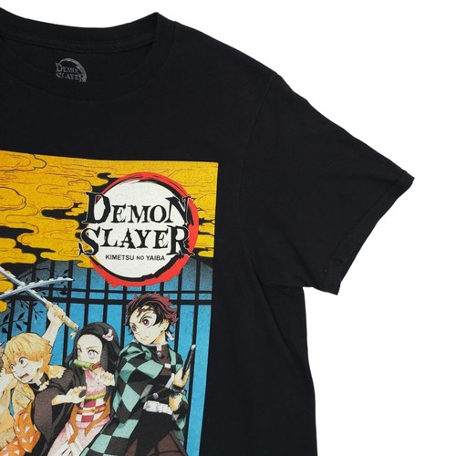 Demon Slayer Kimetsu No Yaiba Anime Graphic T Shirt Size S Black Short Sleeve - Picture 11 of 15