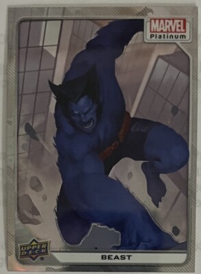 2023 Marvel Platinum , Beast #75 - Rainbow Base Set Card , Mint ! | eBay