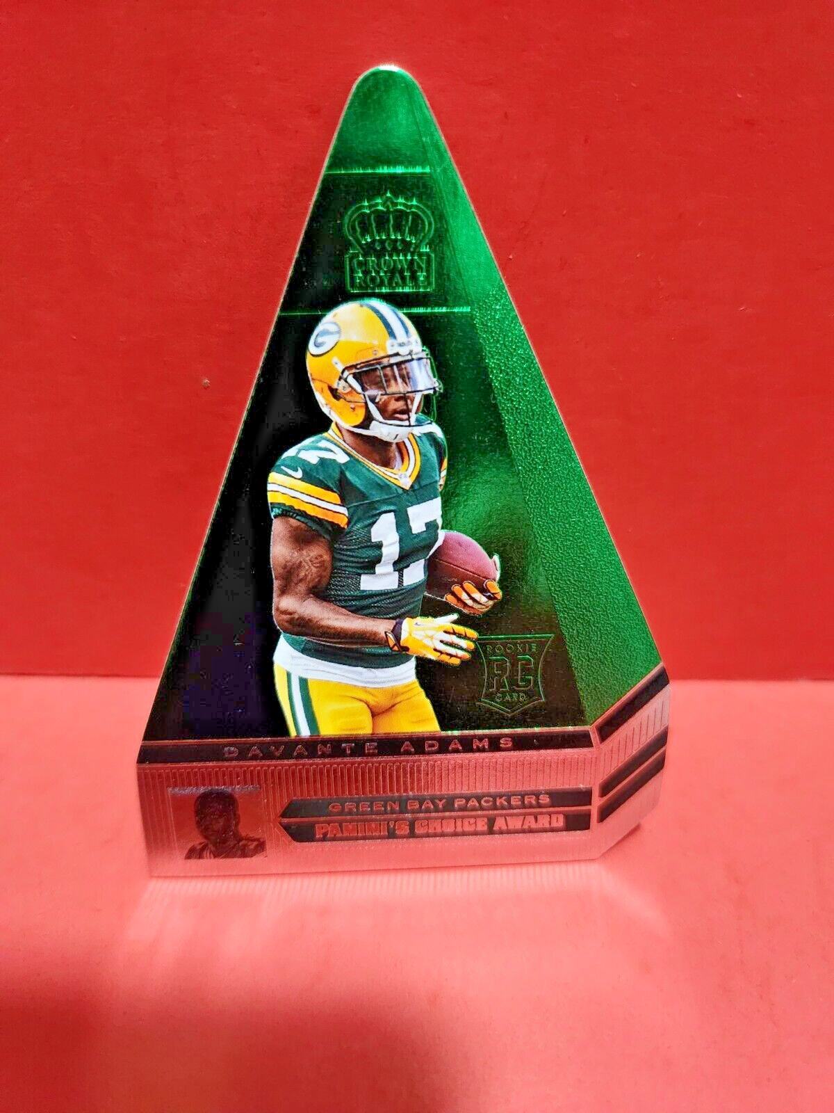 Davante Adams Panini Crown Royale Rookie Panini's Choice #PC31 Green
