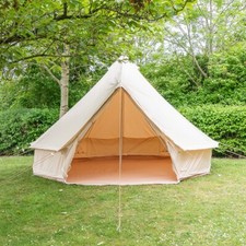 4M Bell tent  100 % Natural cotton canvas | Canvastentshop®