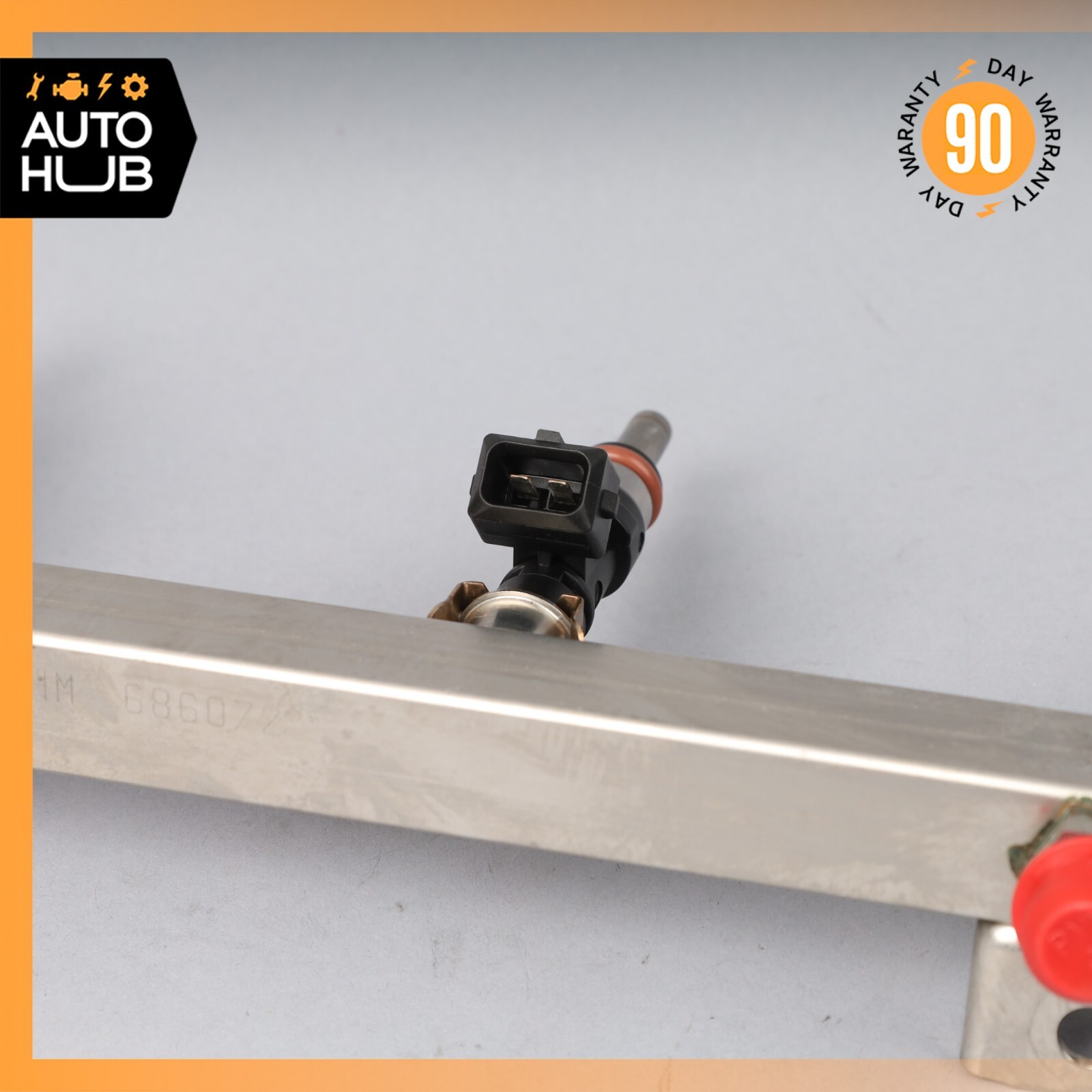 Maserati GranTurismo M145 Fuel Injection Rail Line w/ Injectors Left Side OEM