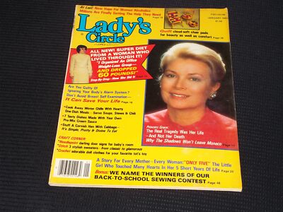 1983 JANUARY LADY'S CIRCLE MAGAZINE - PRINCESS GRACE FRONT COVER - H 3249