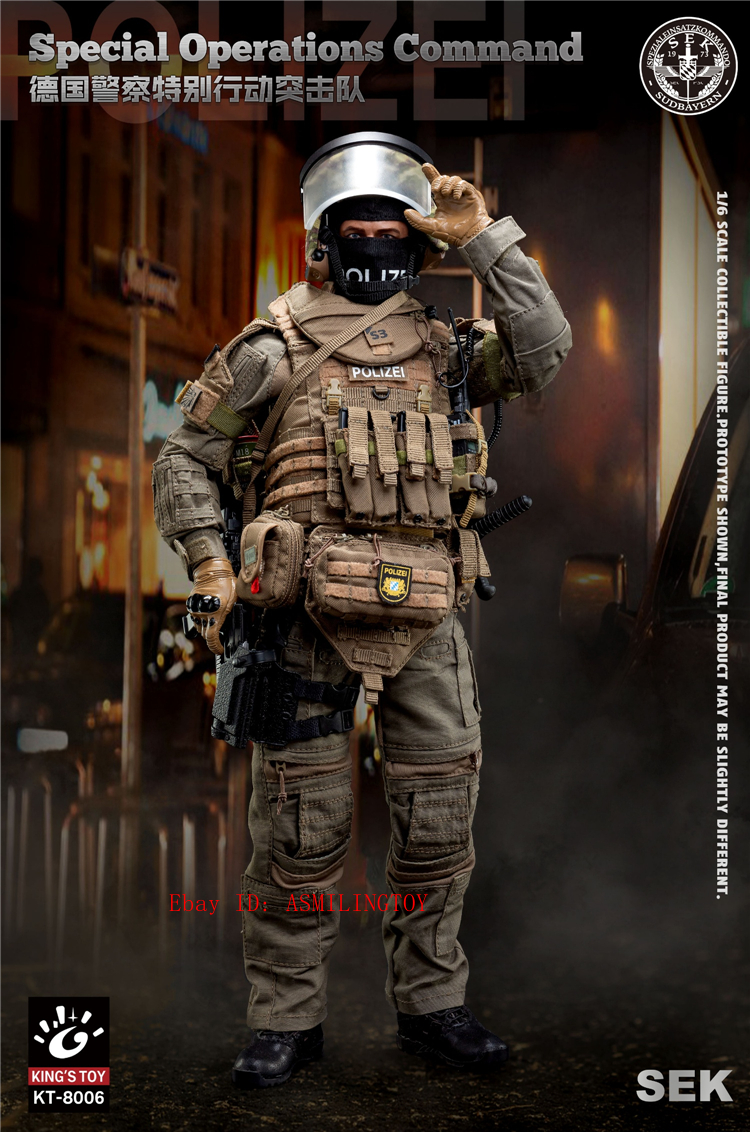 King's Toy 1/6 KT-8006 German Special Operations Command SEK