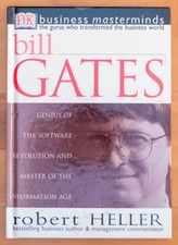 BILL GATES - BUSINESS MASTERMINDS SERIES - BY ROBERT HELLER 2000