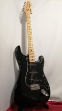 Tokai SS-36 Silver Star Black Made in Japan 1979 Chitarra elettrica vintage tipo ST