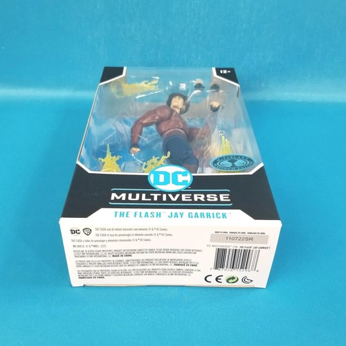 McFarlane The FLASH JAY GARRICK Platinum Chase Edition DC Multiverse 2023 Age - Imagen 5 de 17