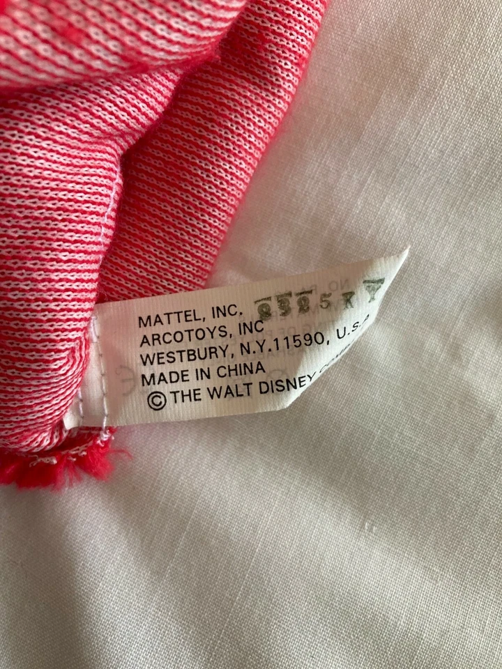 Mattel Arco Toys Vintage Mickey Mouse Marioneta de Mano Peluche Cabeza 3D Terciopelo Suave 10" Foto 4 de 4