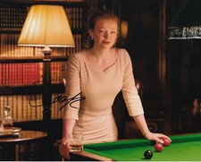 SARAH SNOOK signed Autogramm 20x25cm SUCCESSION in Person autograph COA