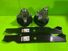 DECK HUSKEE LT4200 42" DECK BLADES SPINDLES 13AJ791G731 13WJ771S231 13W2775S031