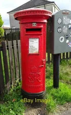 Photo 6x4 George VI postbox on Springhill Road, Springhill Stane Postbox  c2021