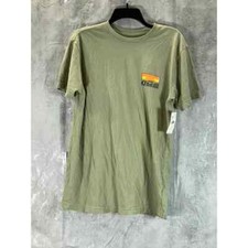 O'Neill Men's Green Sundown Regular-Fit Crewneck Short-Sleeve T-Shirt SZ L