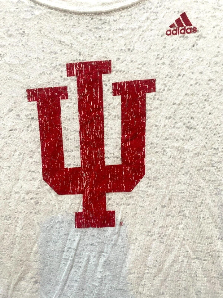 Indiana Hoosiers Camisa Juvenil Grande Adidas Ropa Deportiva NCAA Voleibol Niñas Nueva con Etiquetas Foto 2 de 4