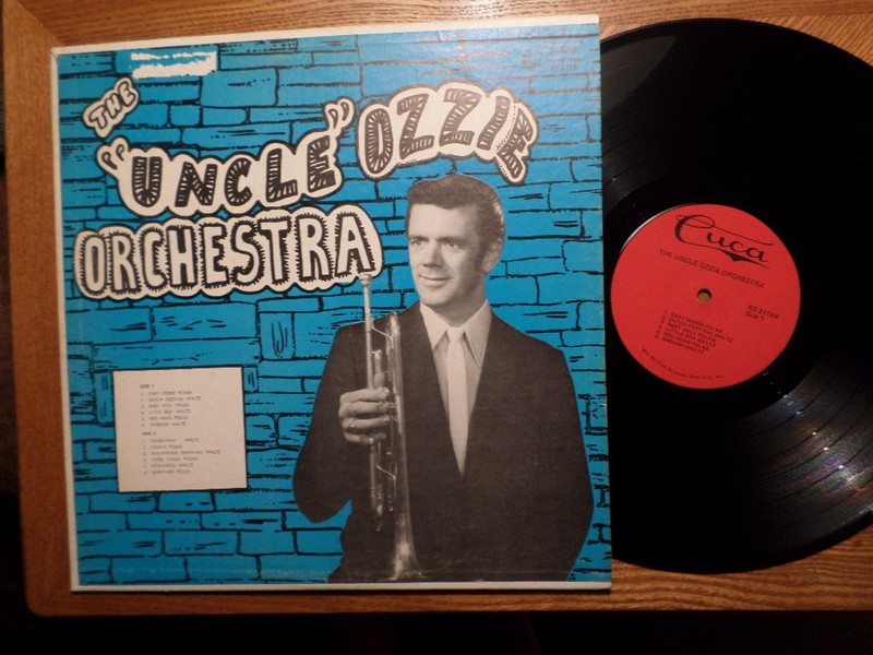 CUCA LP RECORD KS 2119/UNCLE OZZIE ORCHESTRA/ WISCONSIN POLKA/ VG+