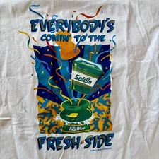 Vtg Salem Cigarettes Single Stitch Tshirt Everybodys Comin To The Fresh Side XL