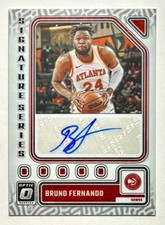 2023-24 Optic Bruno Fernando Signature Series Auto SP Autograph #SS-BRO Raptors