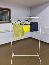 Girls Dance Costume, Dansco, Child's X-Large, Yellow  Denim, New